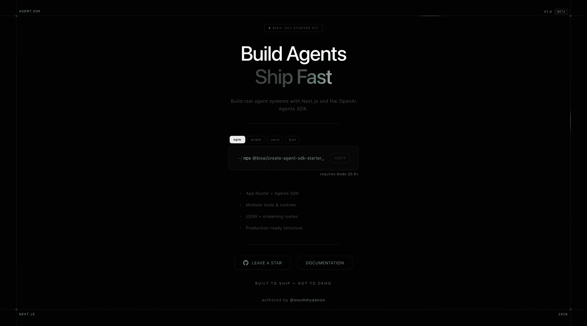 Bixai Agent SDK Starter Kit image 4