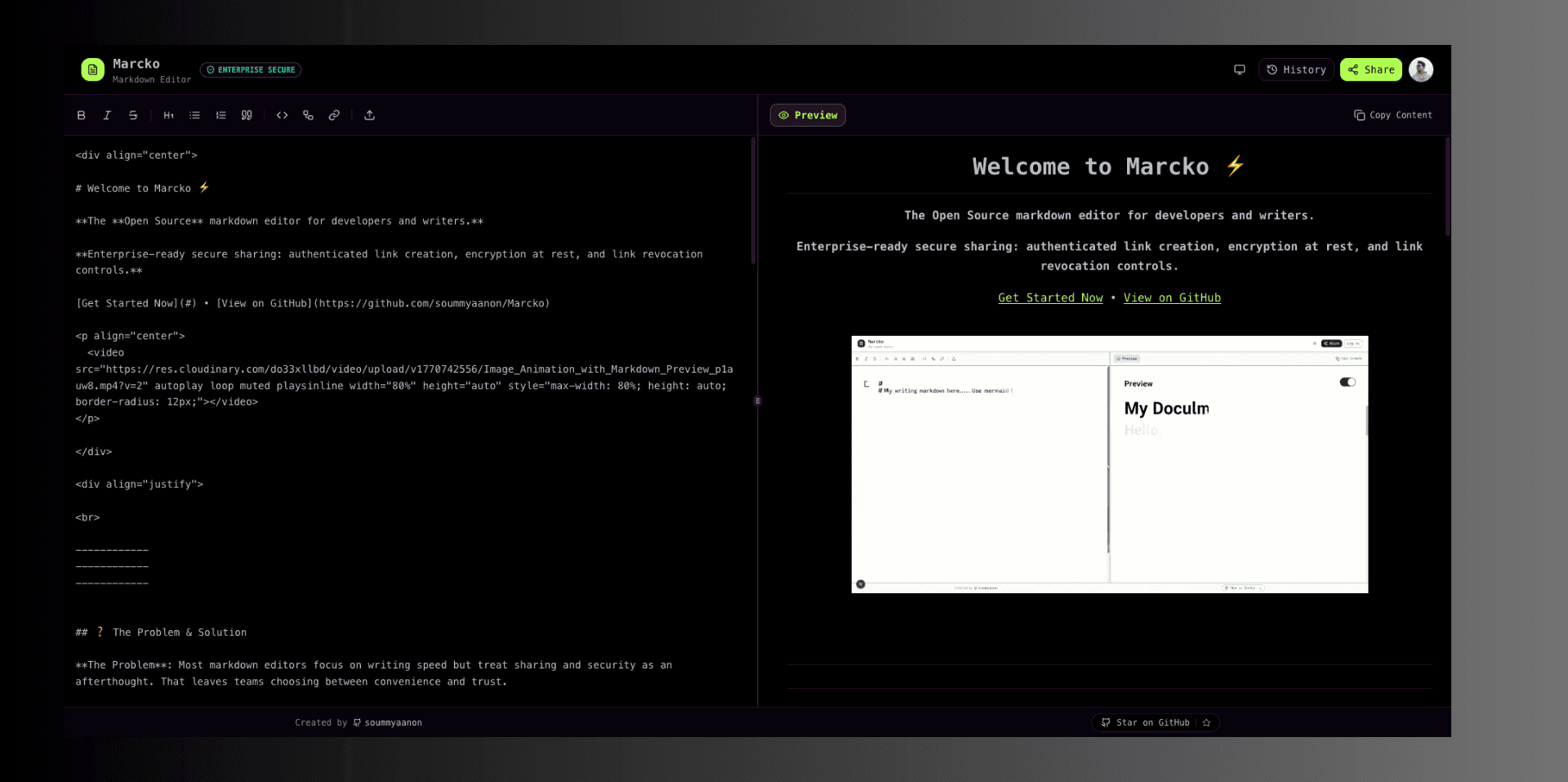 Marcko - Markdown Editor image 2