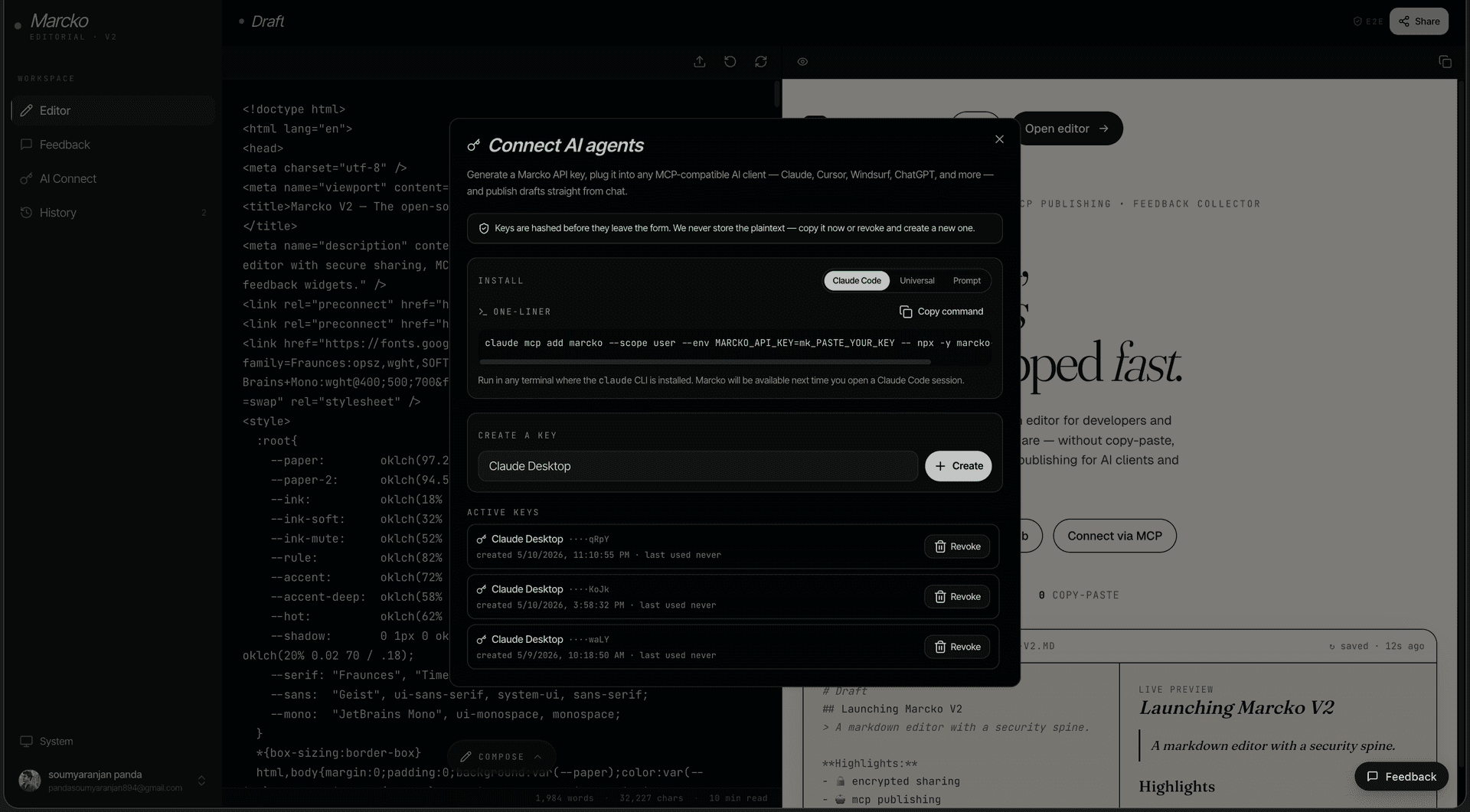 Marcko - Markdown Editor image 4