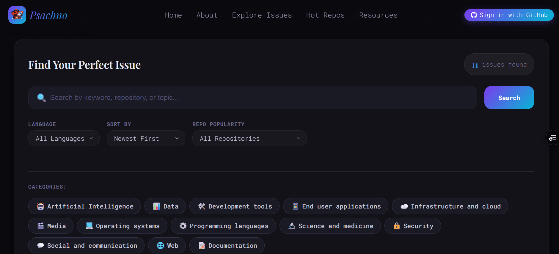 Psachno-OSS Finder image 2
