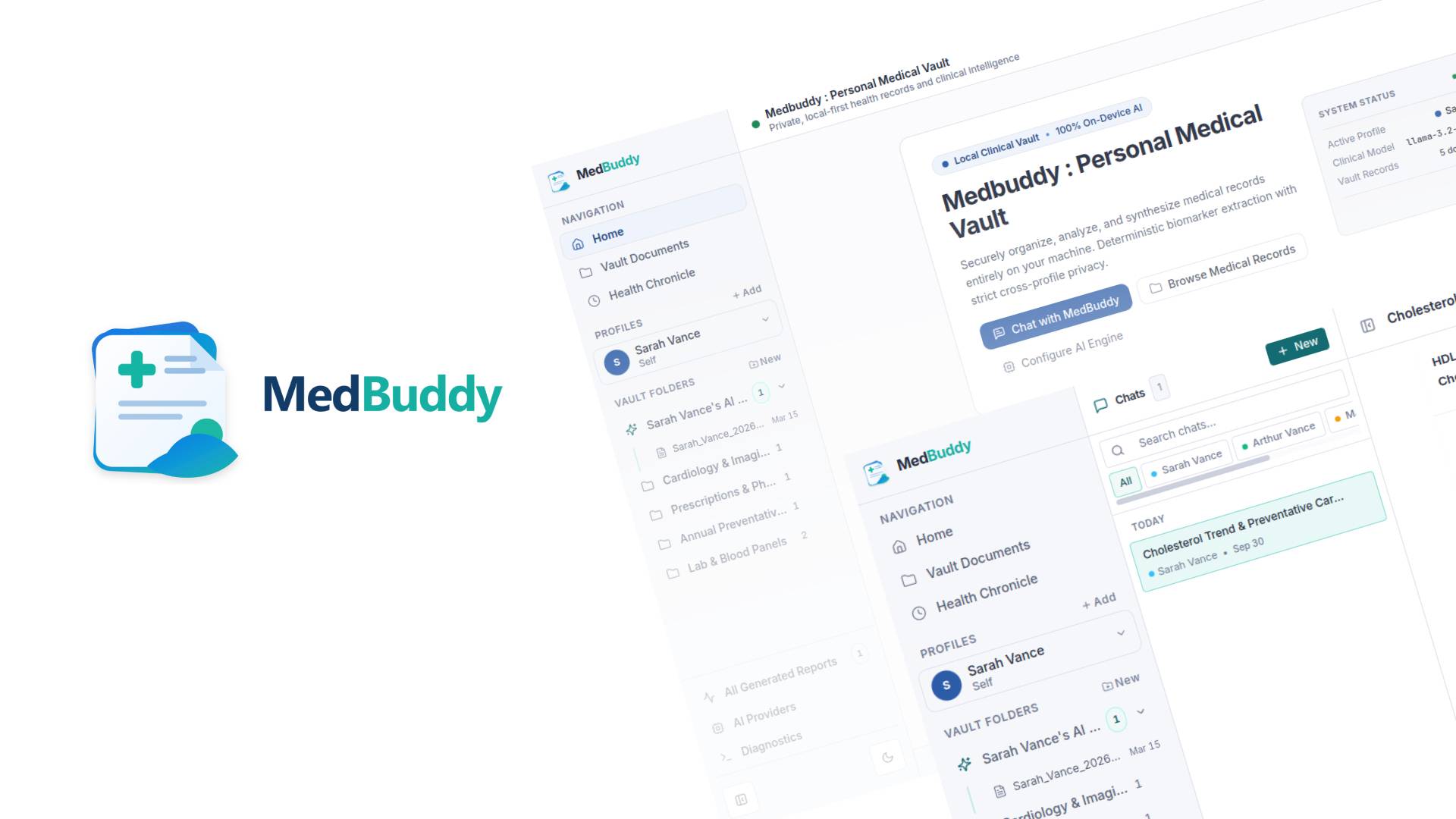 MedBuddy - Your personal medical vault image 1