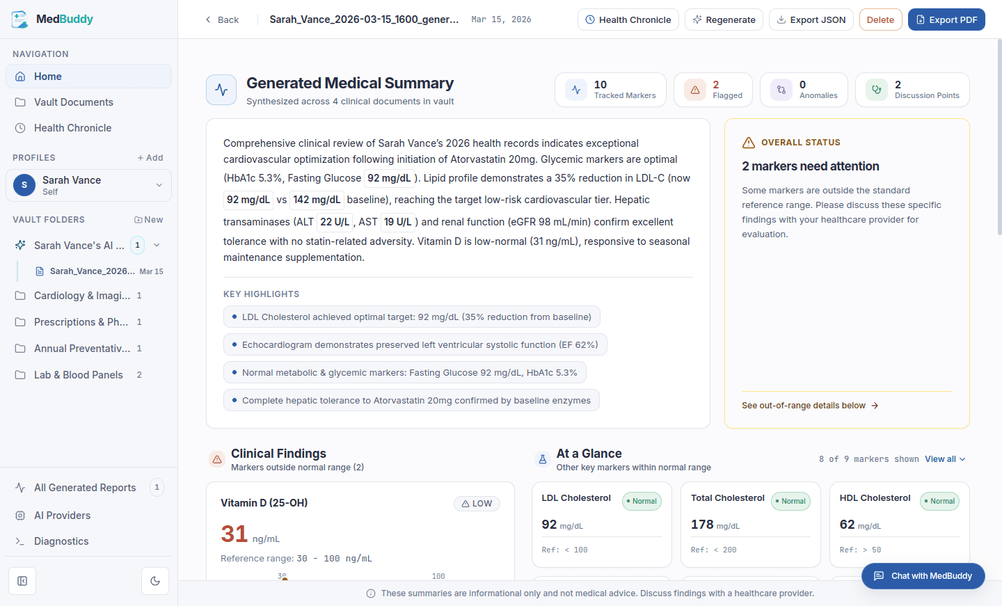 MedBuddy - Your personal medical vault image 3
