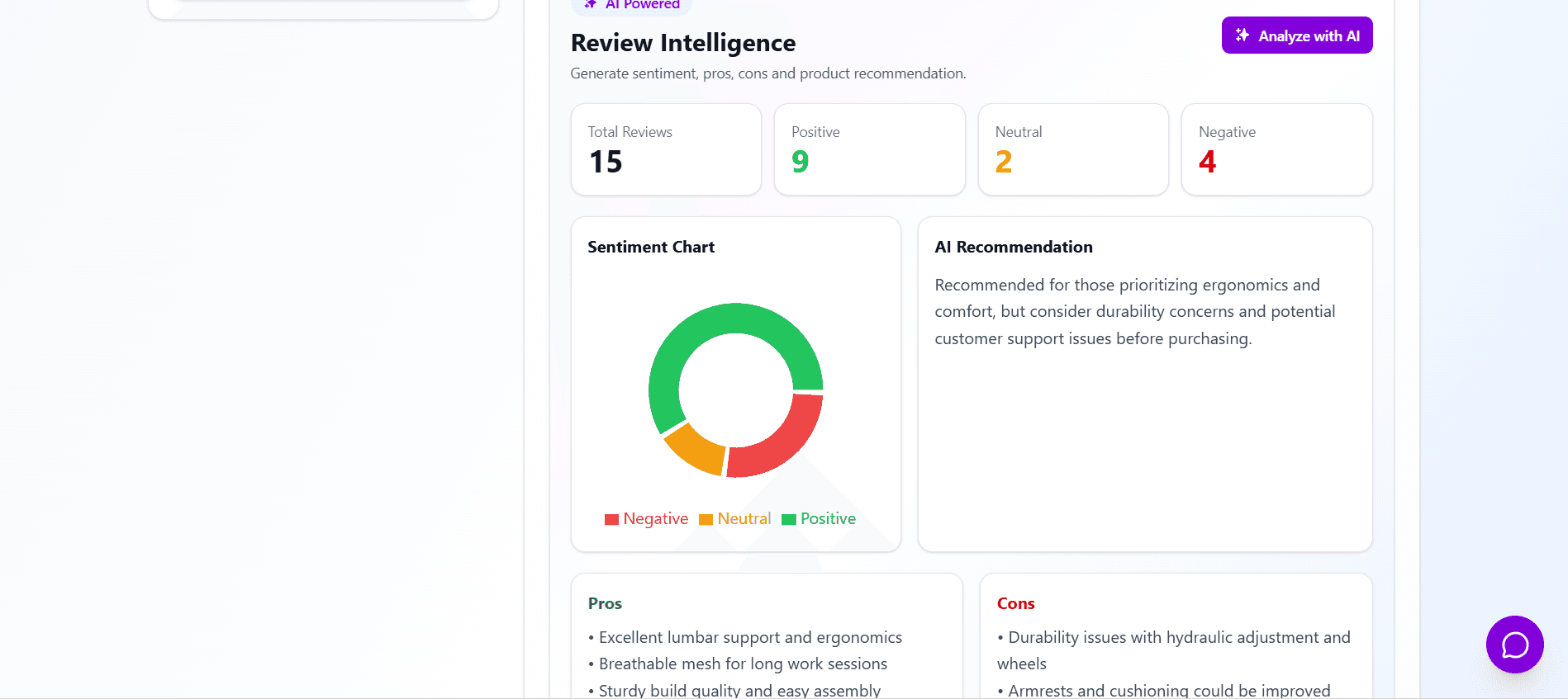 Product Review Analytics Platform image 3