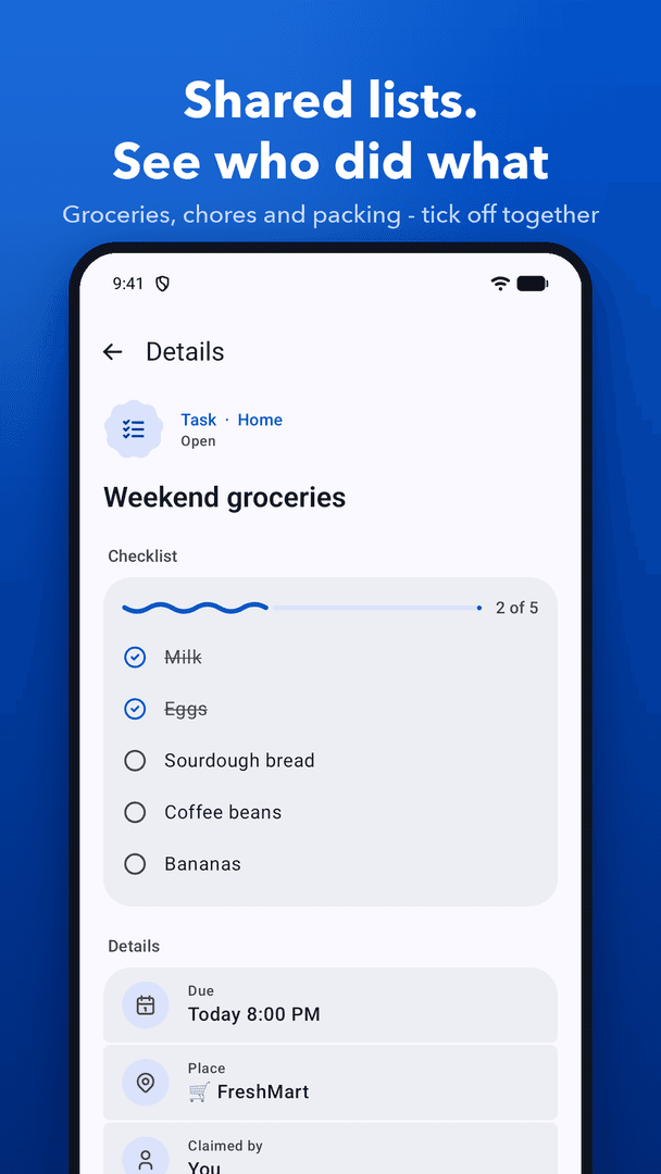 Notify: Shared To-Do List & Reminder App image 4