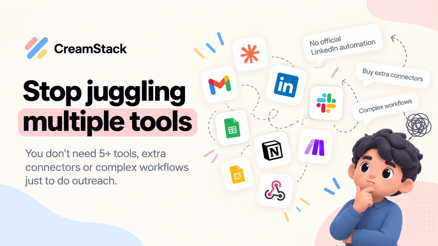 Creamstack - All-in-one Outreach Platform image 3