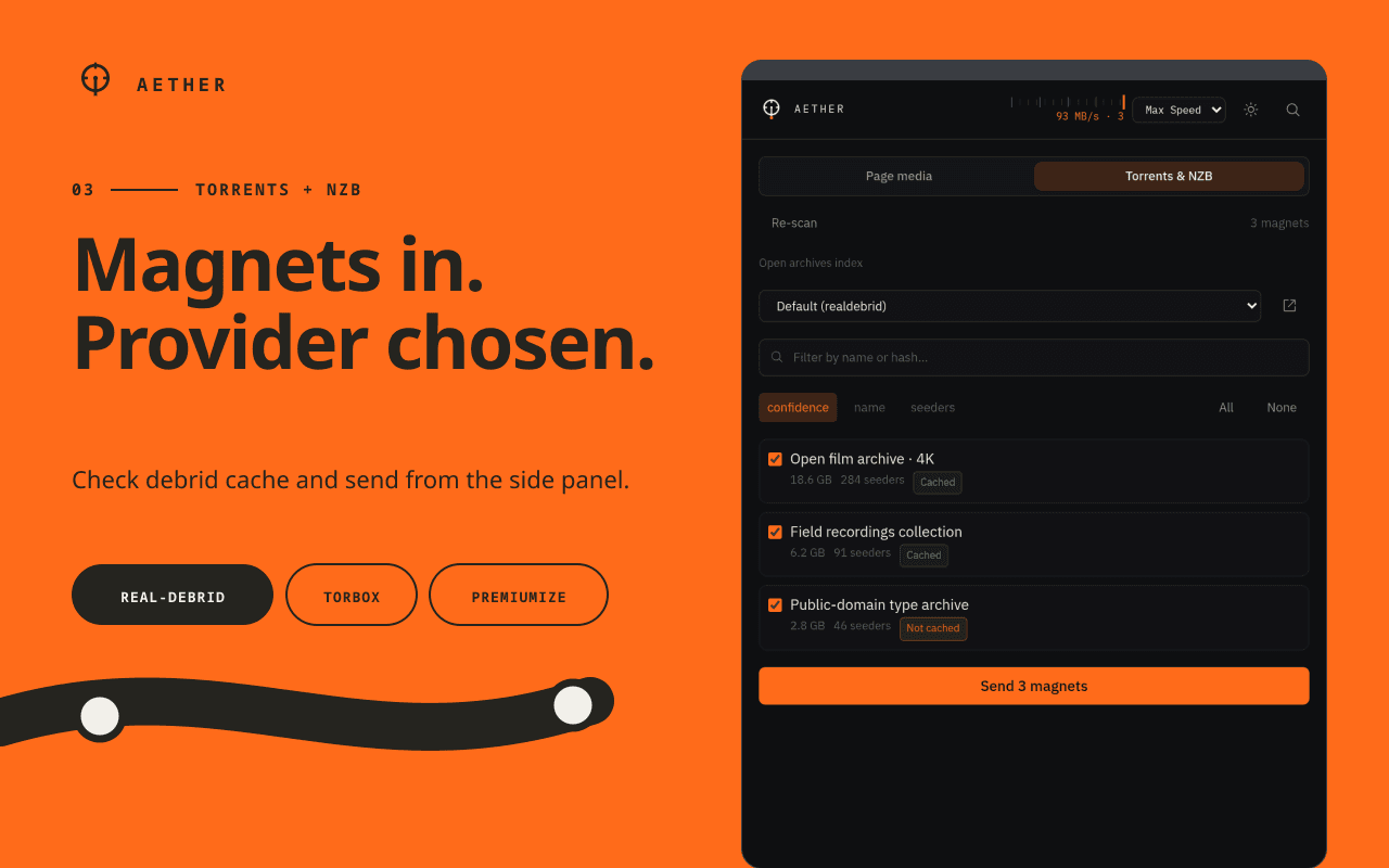 Aether — Download Manager | Selfhood Studios image 3