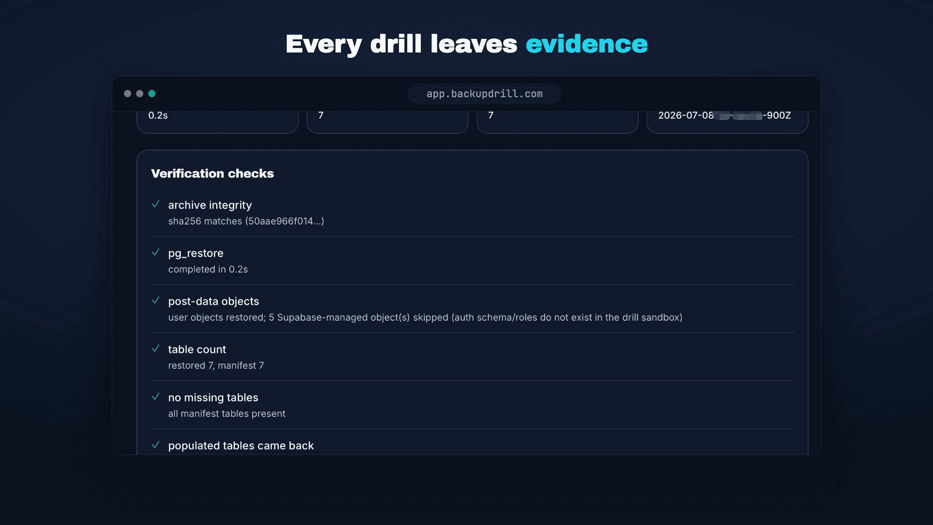 BackupDrill image 4