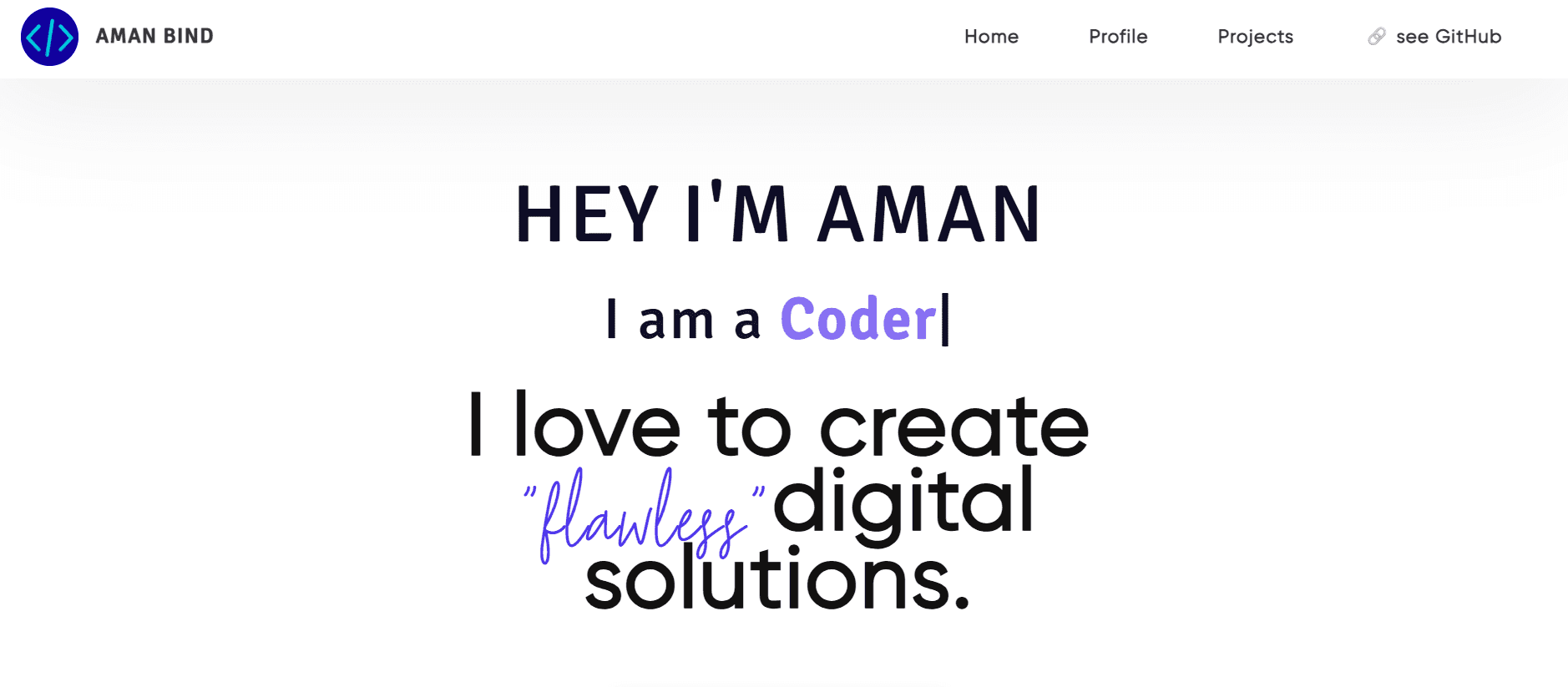 Aman Bind | Full Stack Developer | IIIT BH'26 image 1