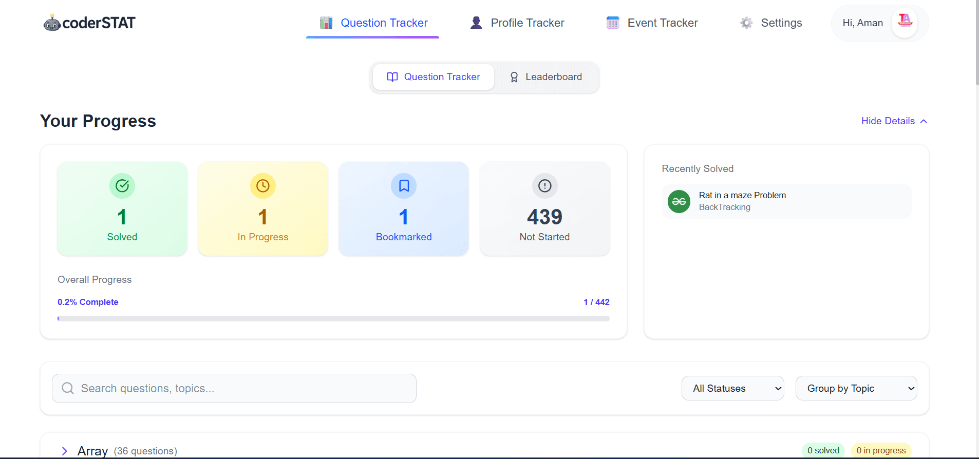 CoderSTAT – Track Your Coding Journey image 2