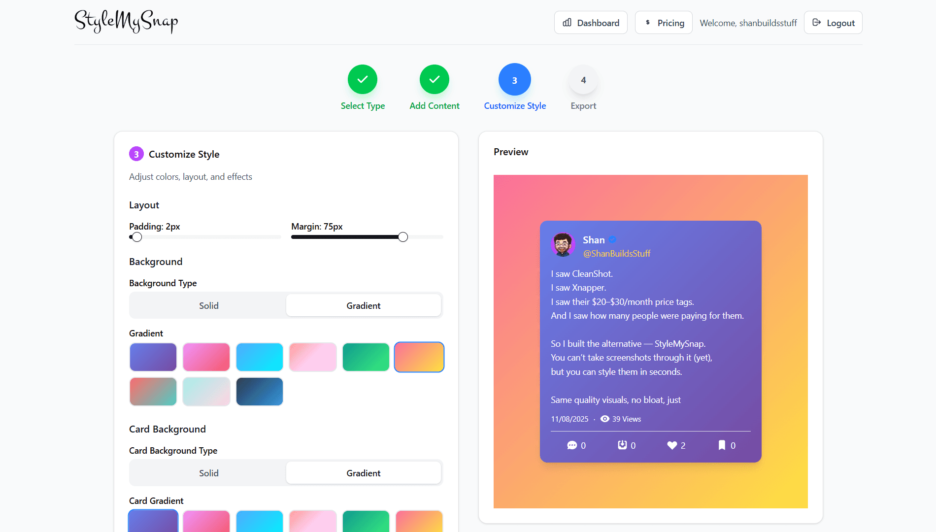 Style My Snap image 4