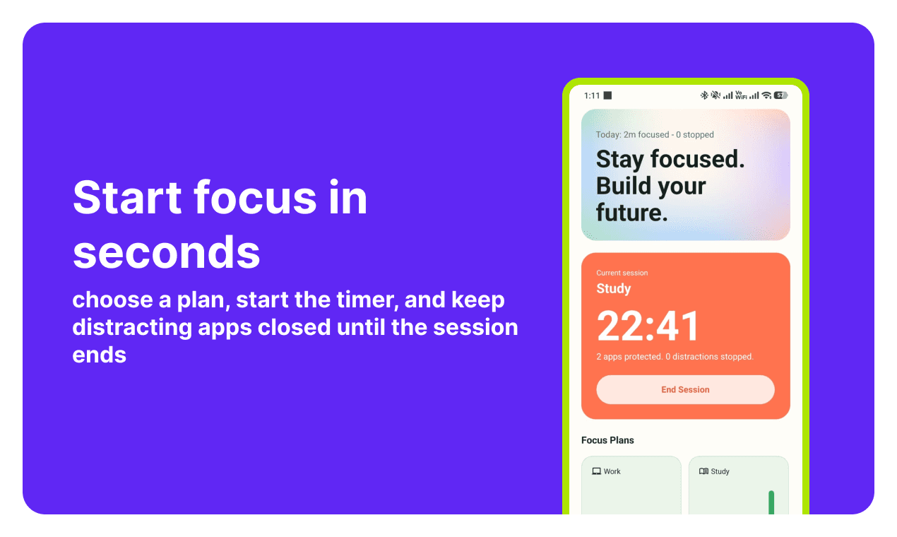 scrollstop: block distractions. stay focused. image 2