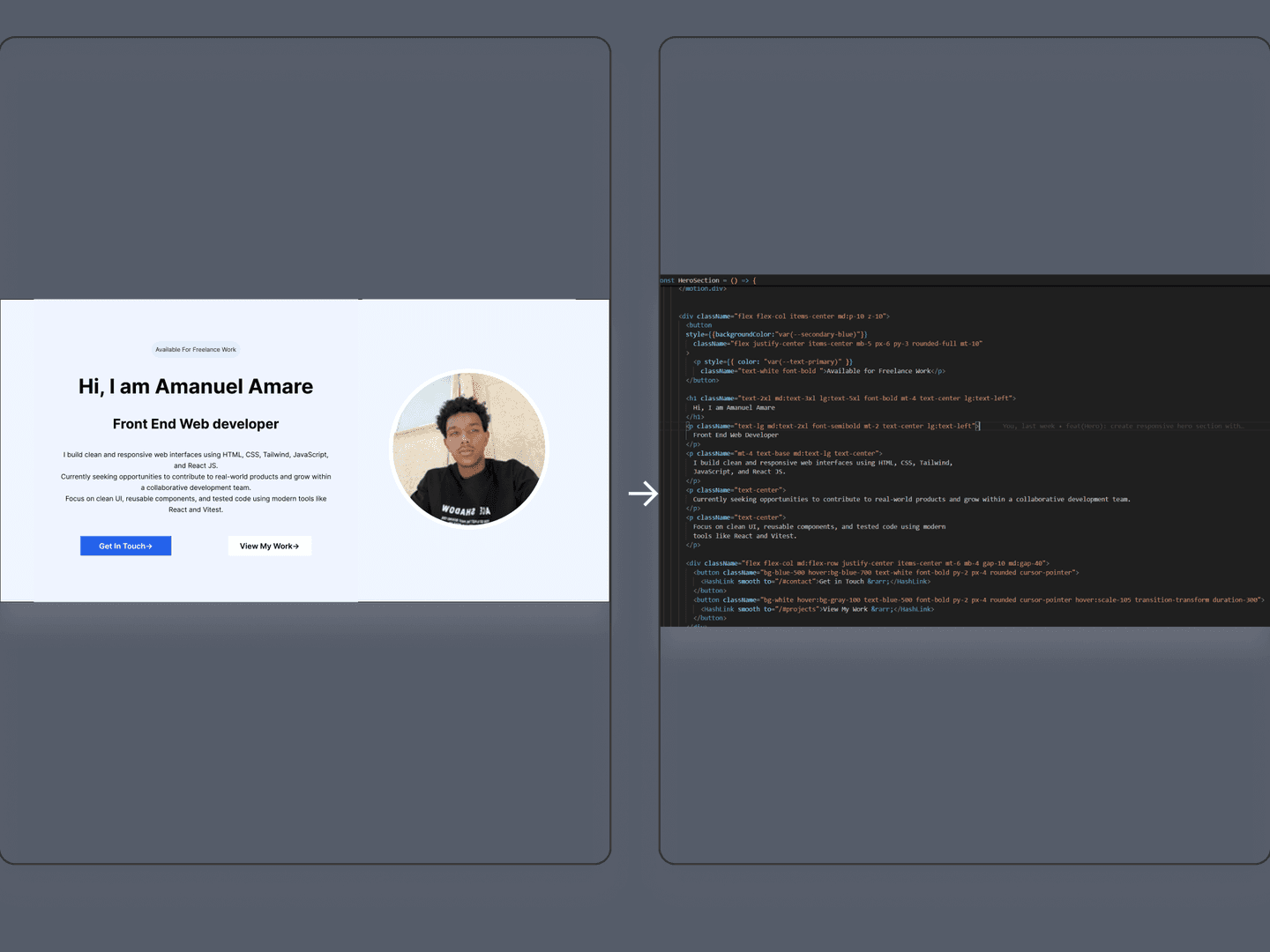 High-Performance React Portfolio image 2