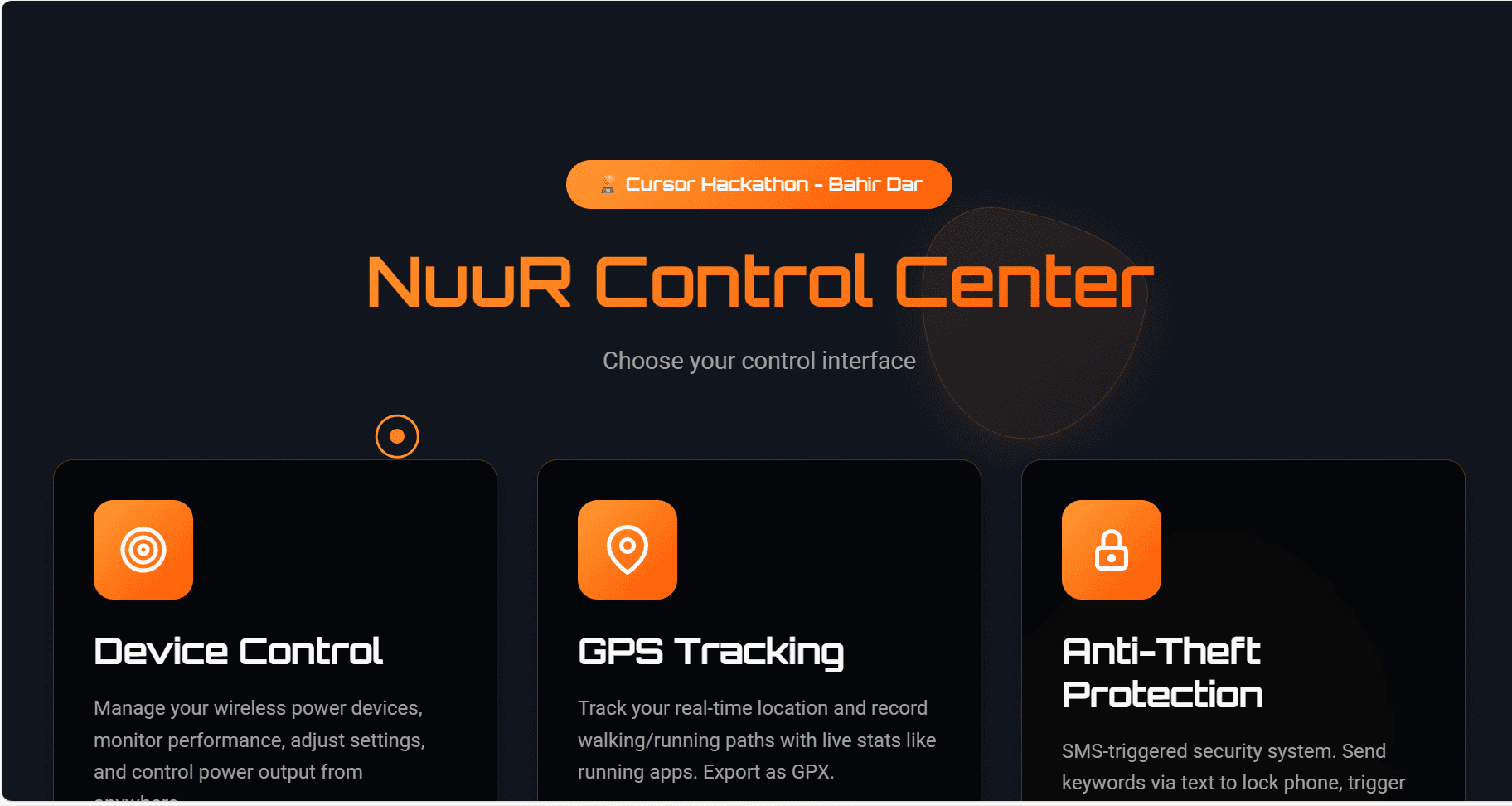 NuuR – Urban Safety Platform