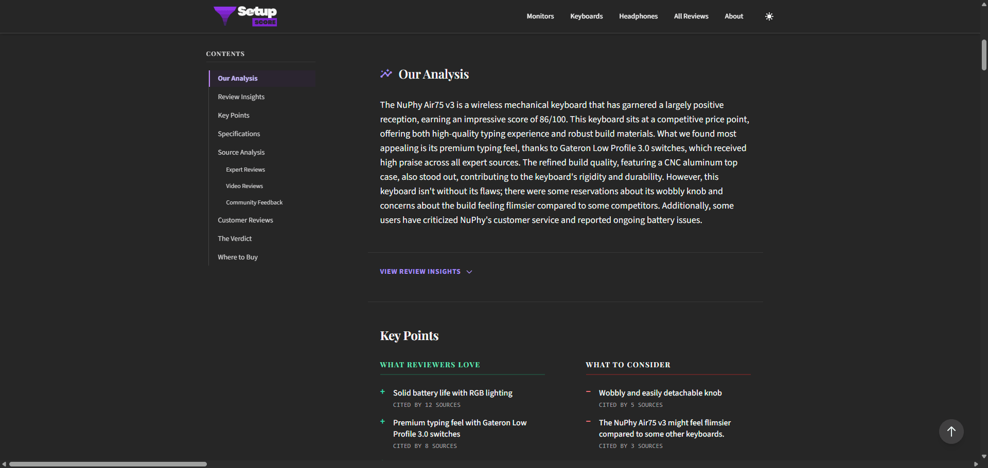 SetupScore  Thousands of reviews, one verdict image 4