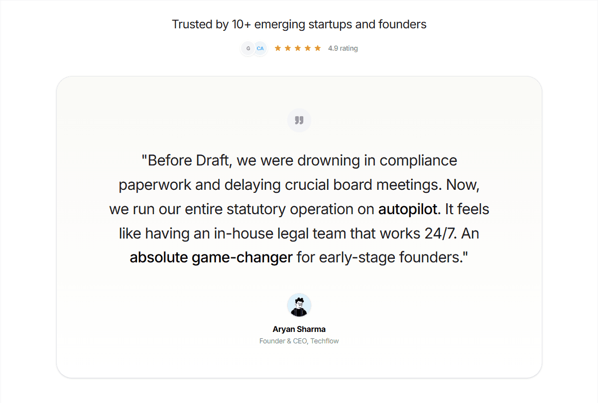 Draft | AI Compliance OS for Indian Founders image 3
