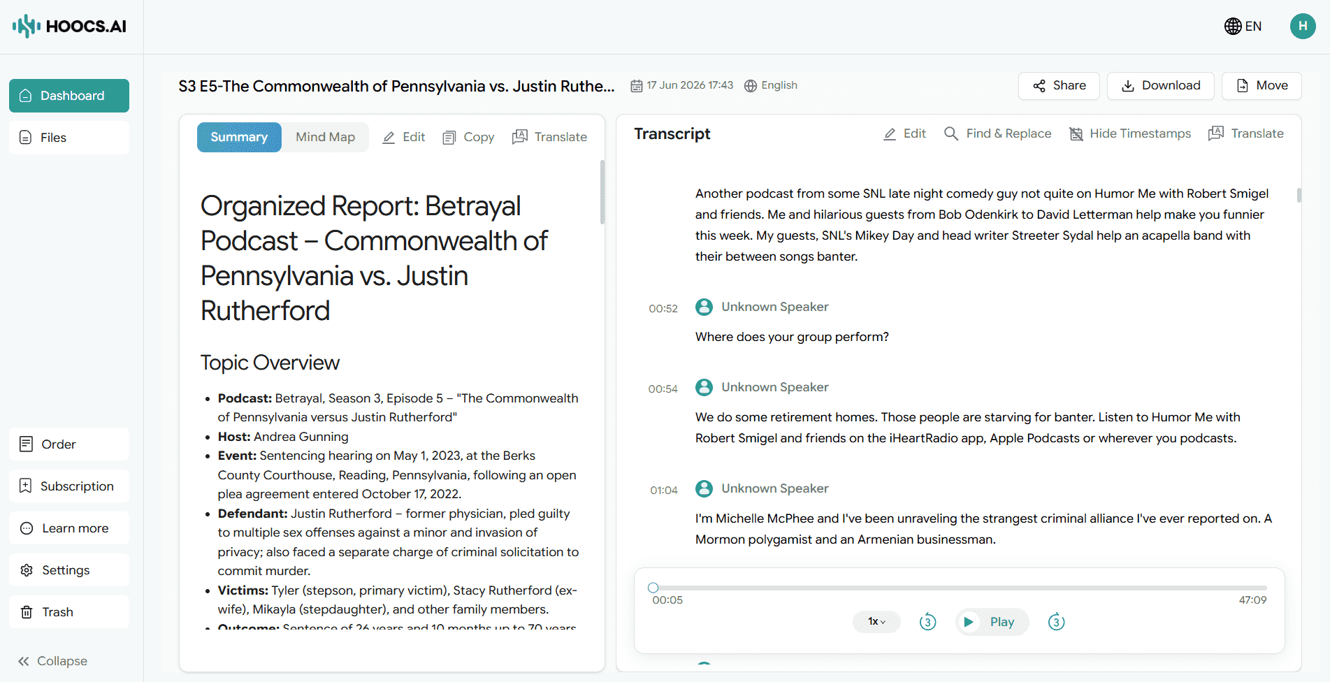 Hoocs AI | Most Accurate AI Transcriber image 2