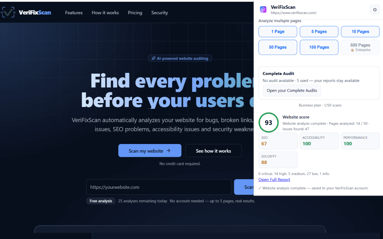 VeriFixScan image 1