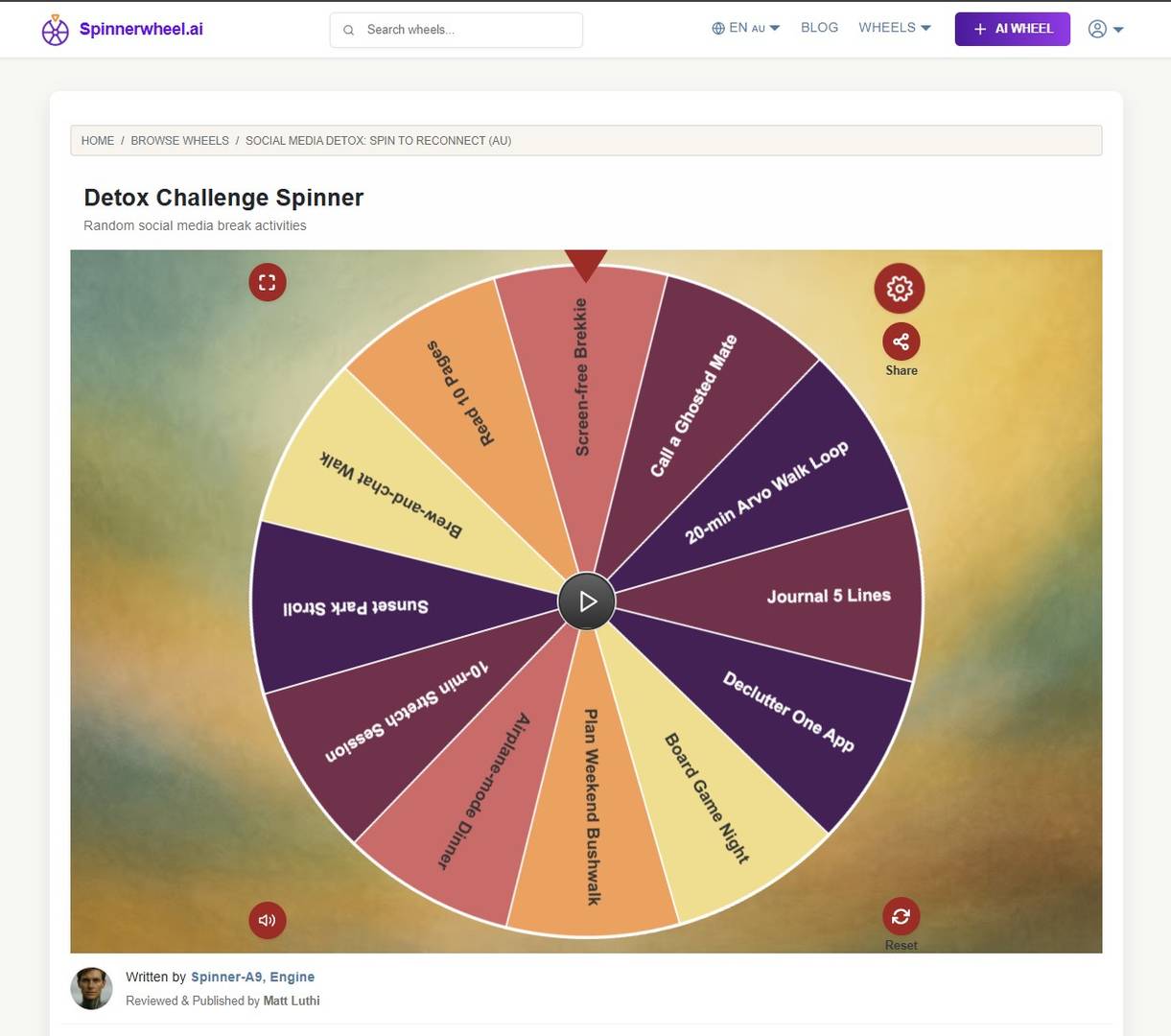 AI Spinner Wheel & Random Decision Maker image 2