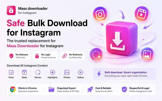 Instagram Bulk Downloader