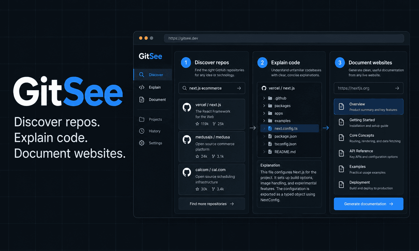 GitSee | Find GitHub repositories worth using image 2