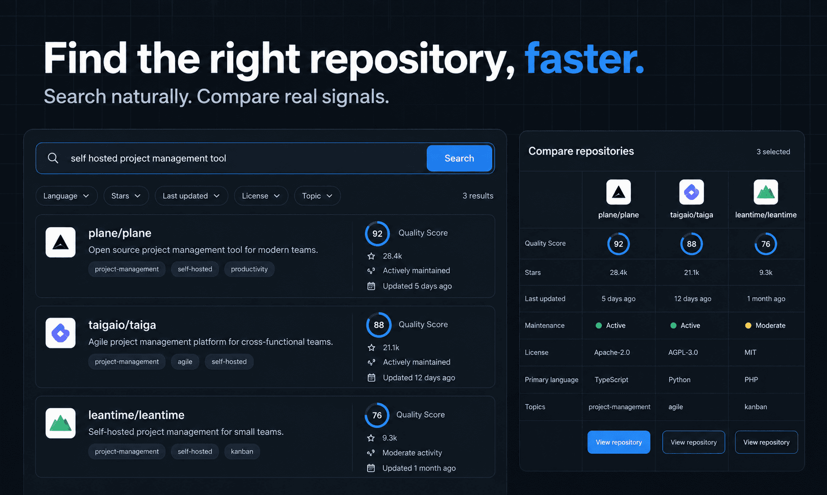 GitSee | Find GitHub repositories worth using image 3