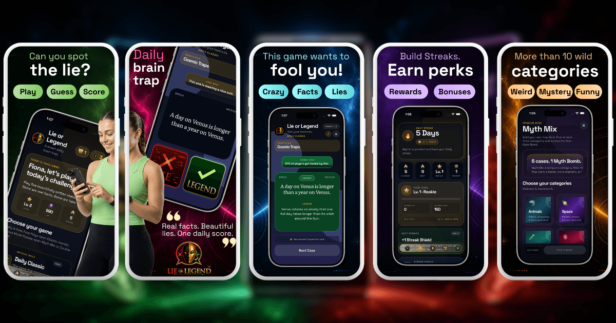 Lie or Legend: Daily Trivia Game image 3