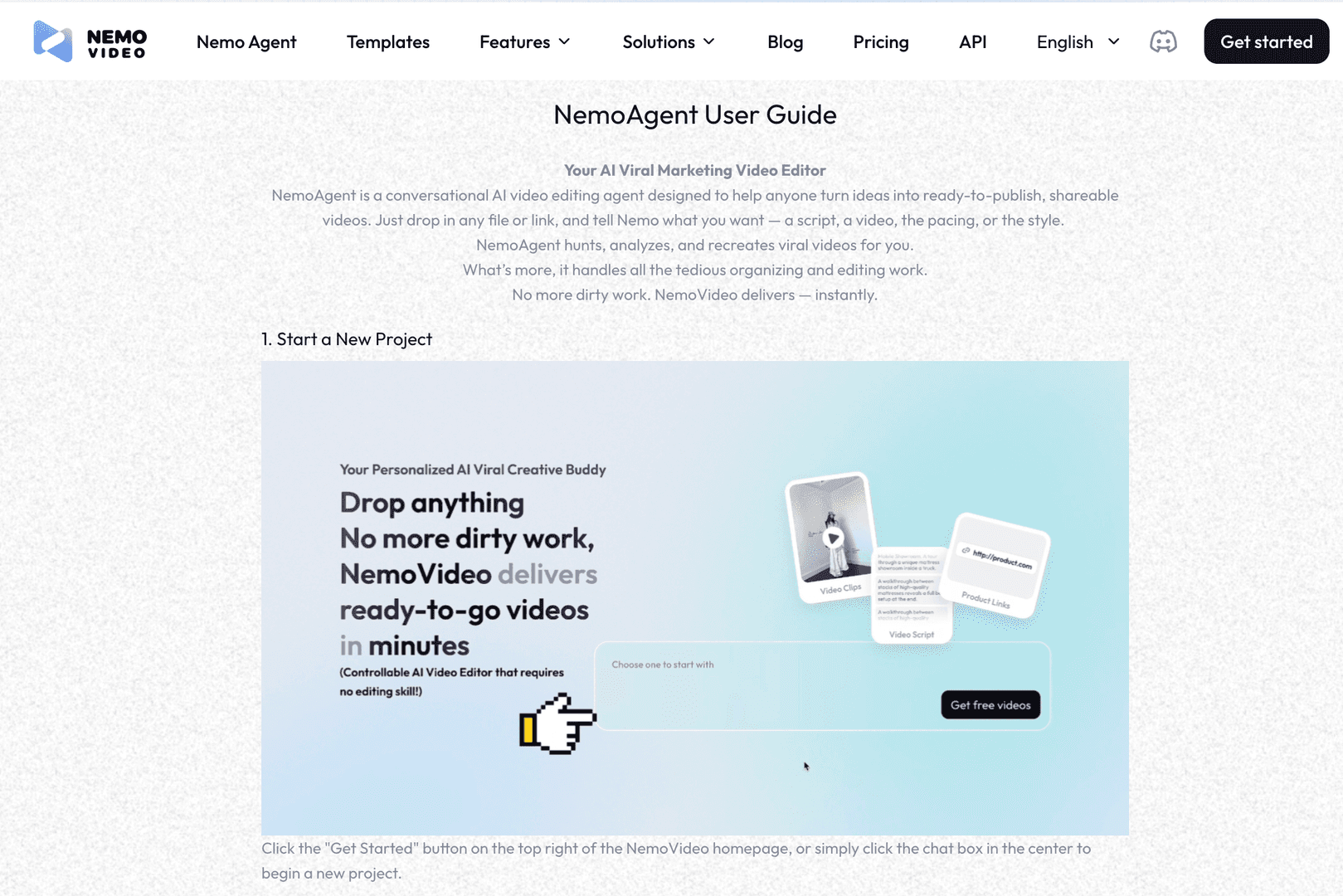 NemoVideo Pro AI Video Editing Agent image 2
