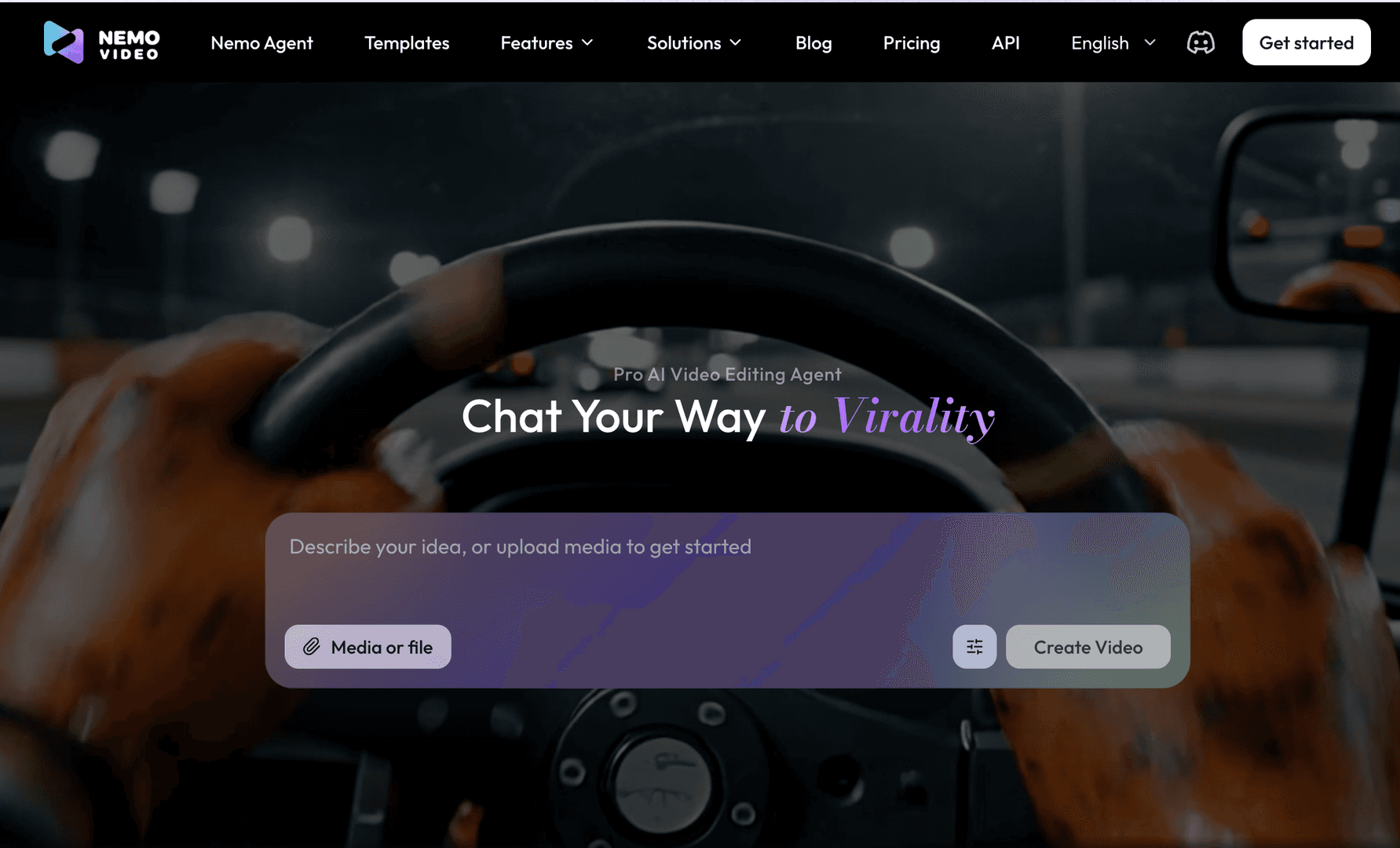 NemoVideo Pro AI Video Editing Agent image 1
