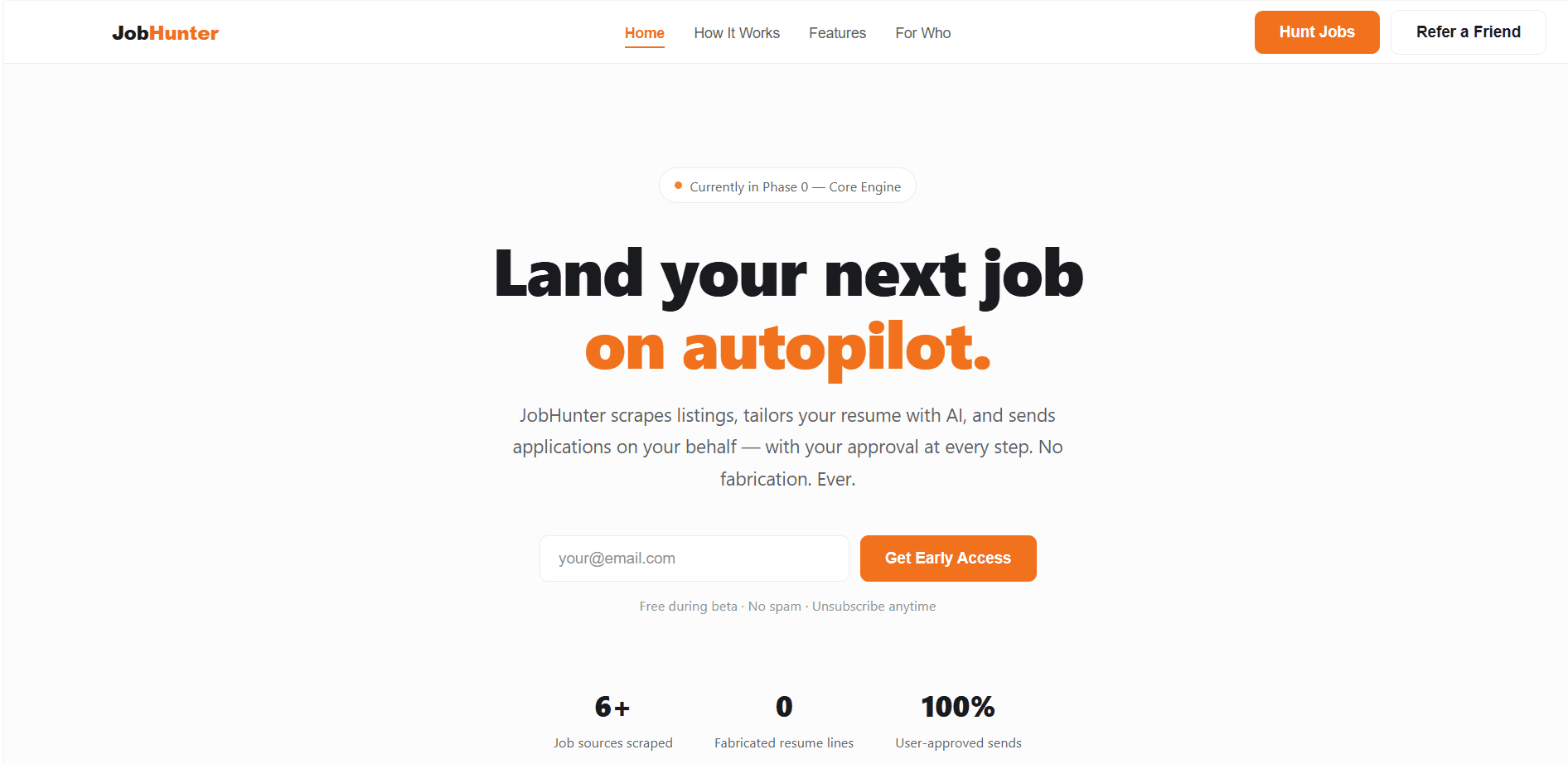 JobHunter — Land Your Next Job on Autopilot image 2