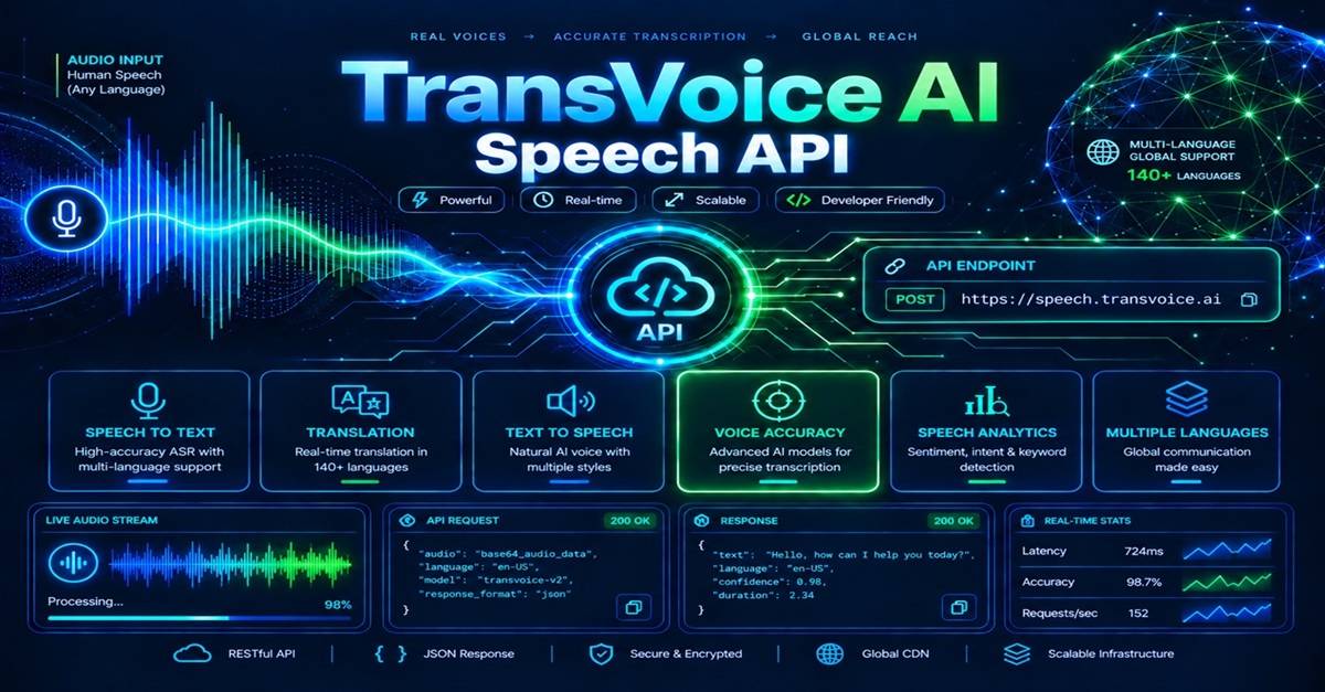 TransVoice Speech API image 1