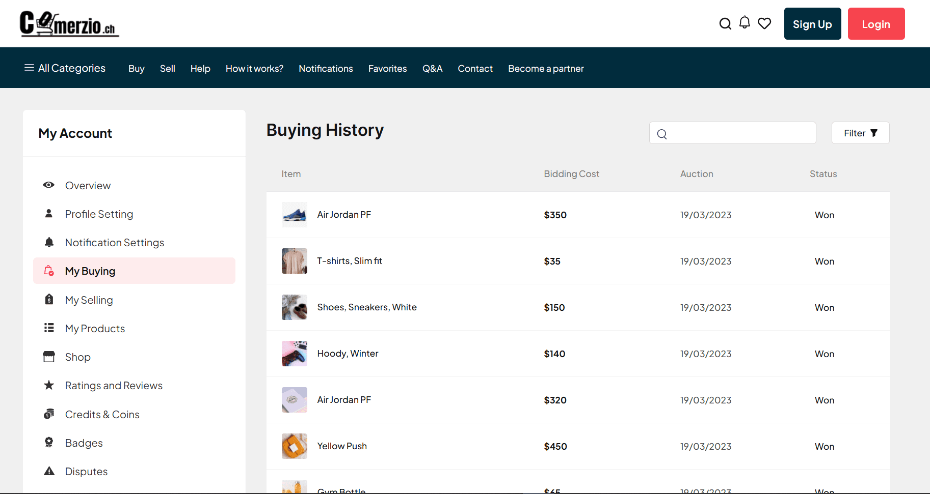 Comerzio Community Marketplace Platform image 3