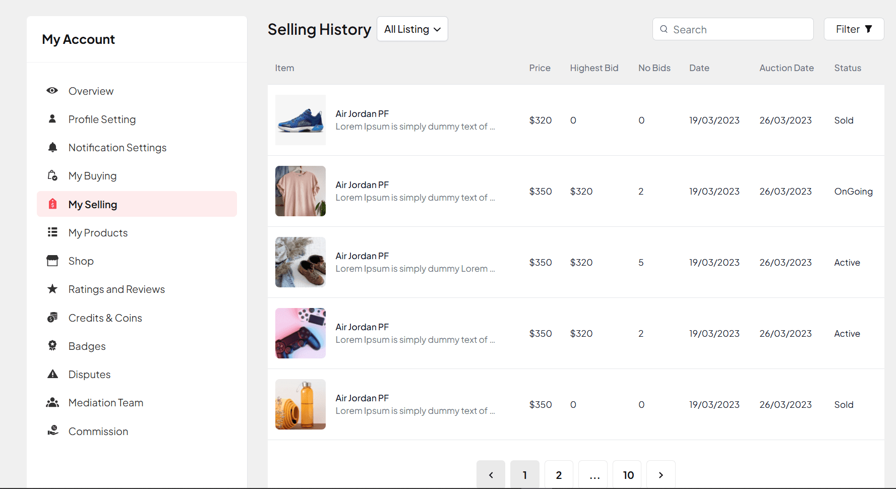 Comerzio Community Marketplace Platform image 4