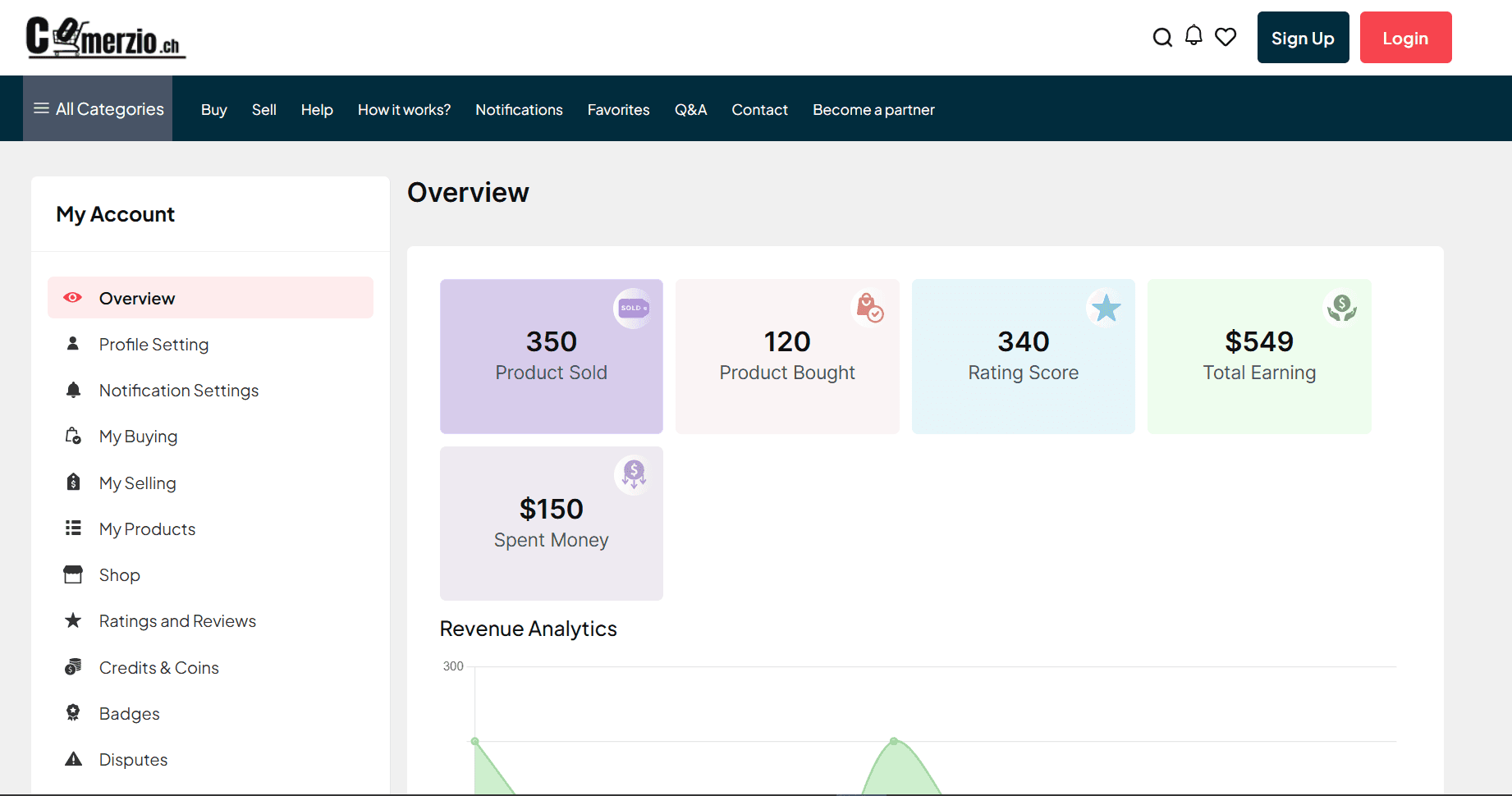 Comerzio Community Marketplace Platform image 2