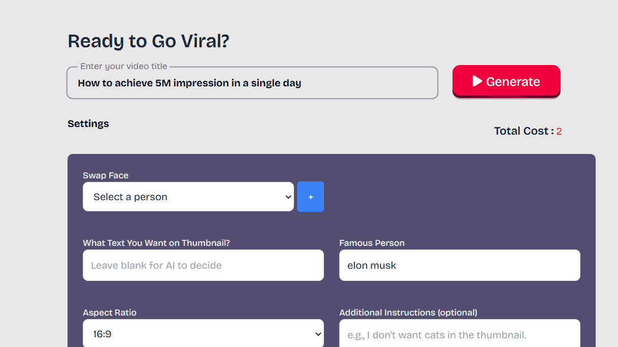Thumbexpert.com - Ai thumbnail generator image 3