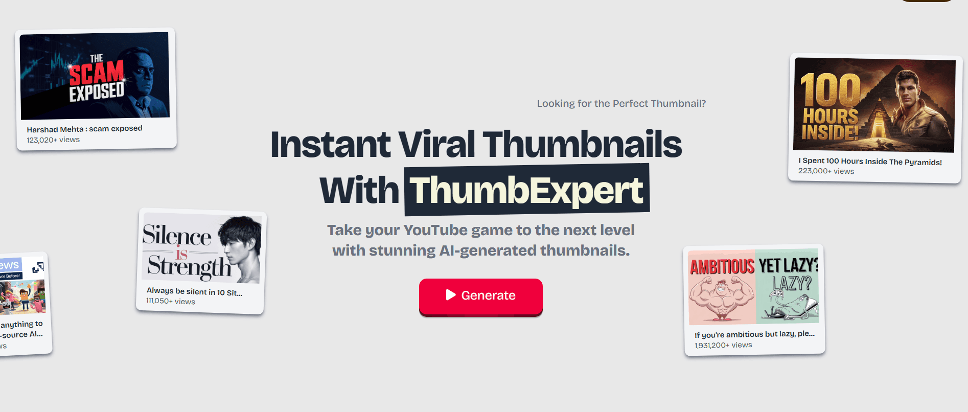 Thumbexpert.com - Ai thumbnail generator image 2