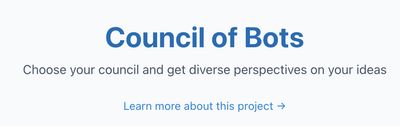 Council of Bots