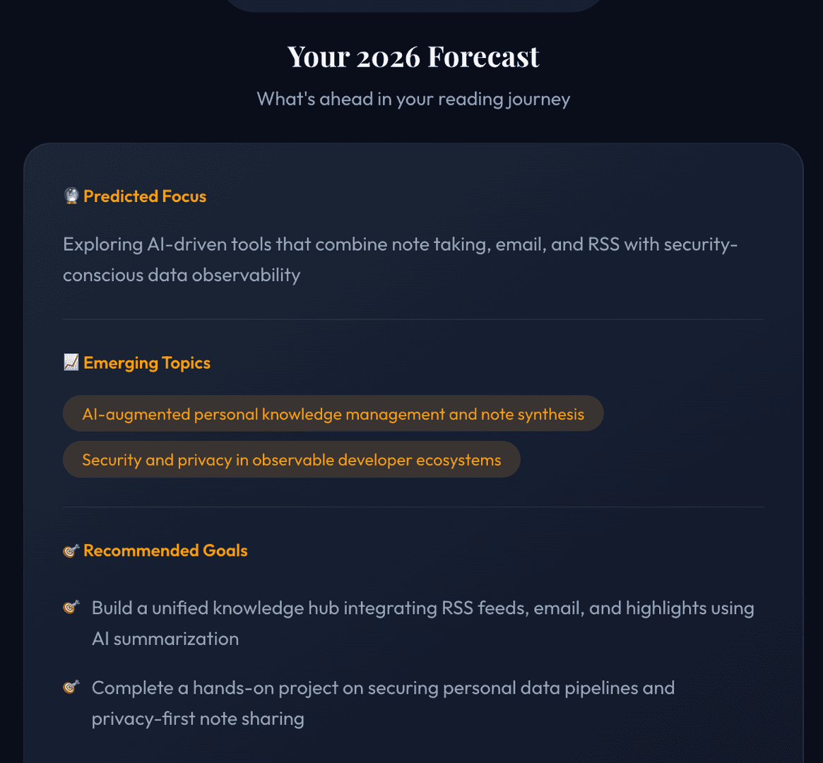 Readwise Wrapped 2025 image 4