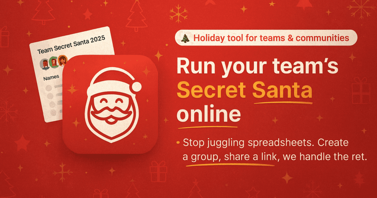 Secret Santa Gift Exchange image 1