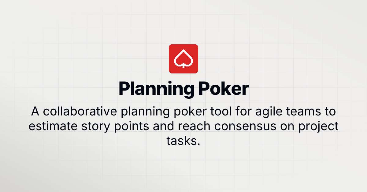 Planning Poker image 1