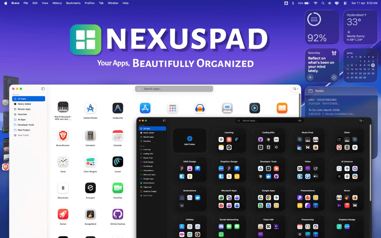NexusPad - Your Ultimate macOS App Launcher | Peerlist