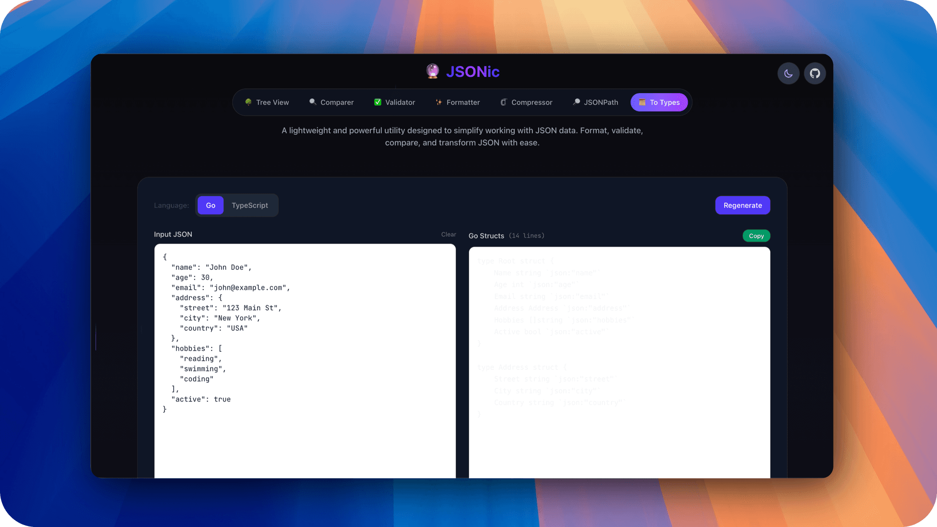 JSONic - Lightweight JSON Utility image 4
