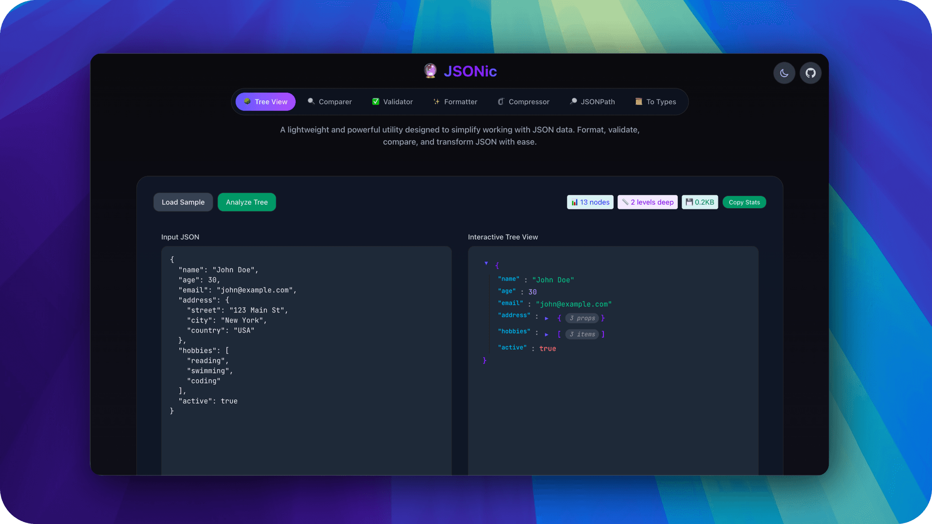 JSONic - Lightweight JSON Utility image 3