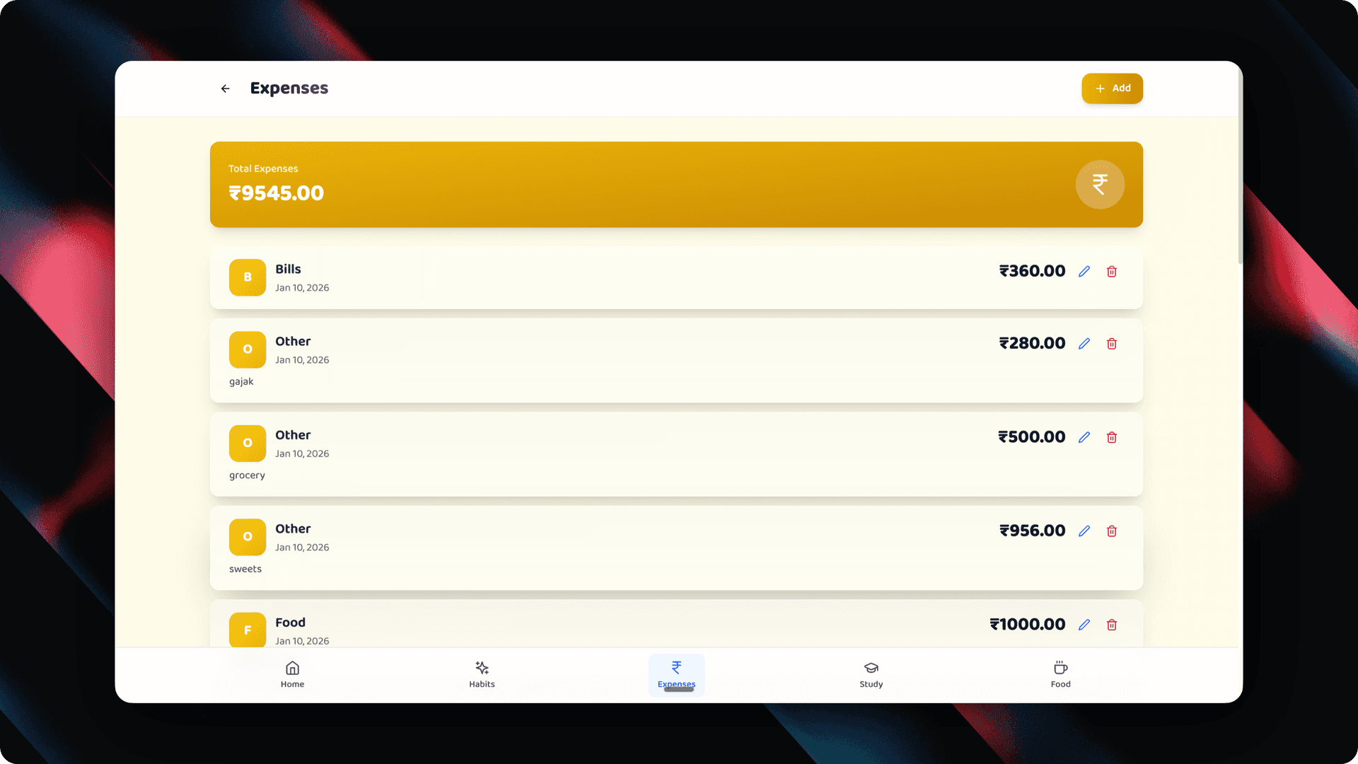 Personal Tracker image 4