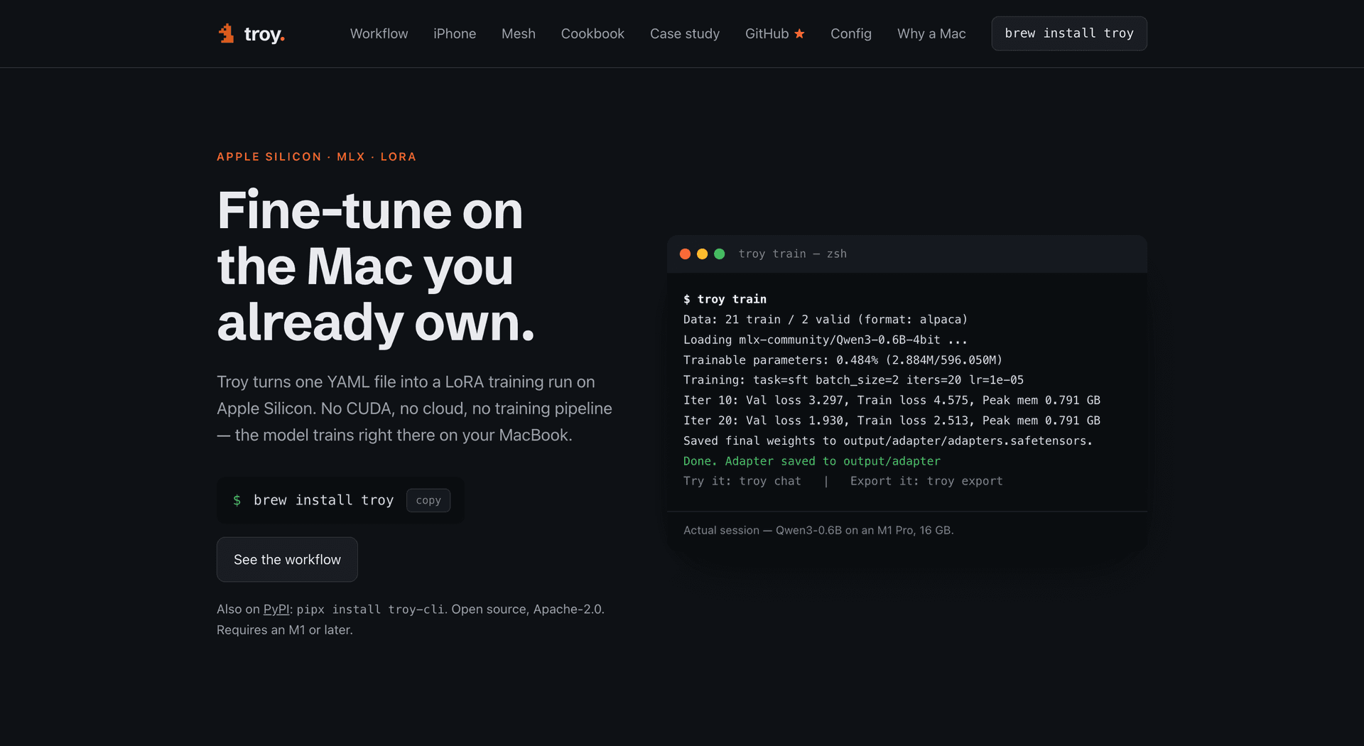 Troy CLI image 2