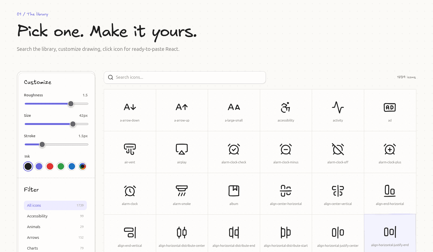 sketchicon: Hand-drawn icons for React image 3