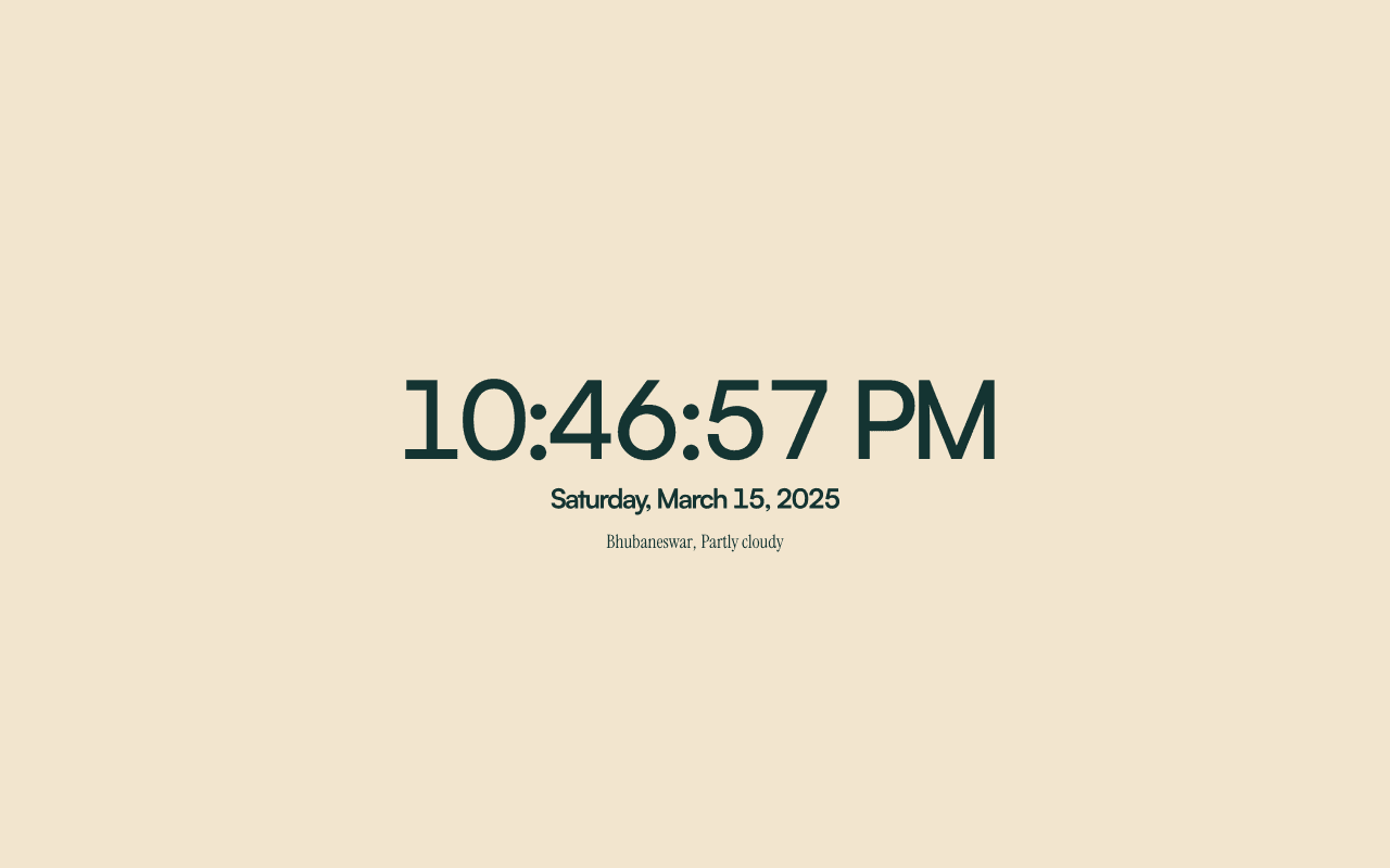 My Clock Screen image 3
