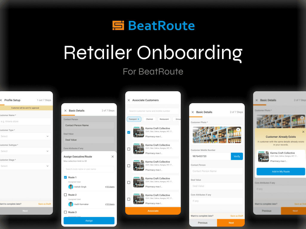 Improving Retailer Onboarding for BeatRoute
