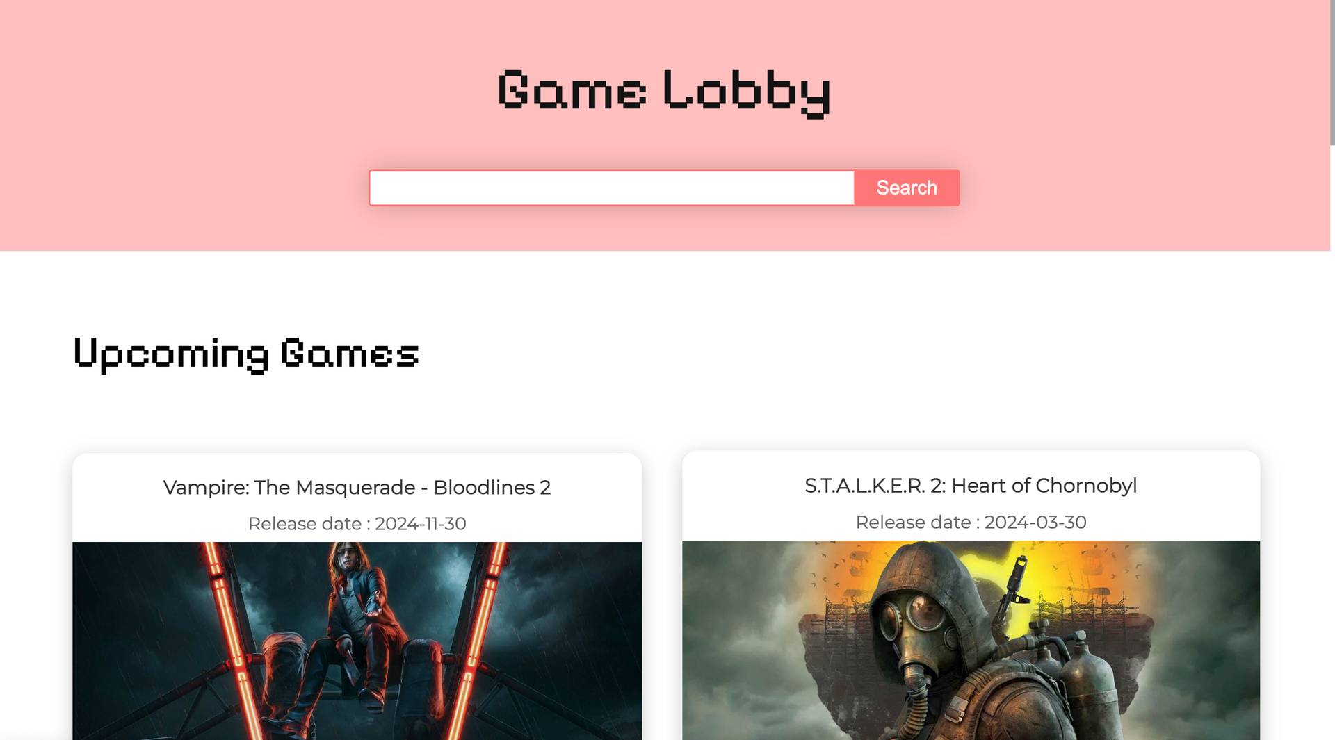 Game Lobby