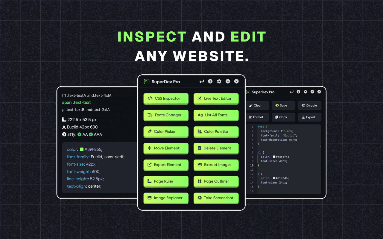 SuperDev Pro screenshot 1