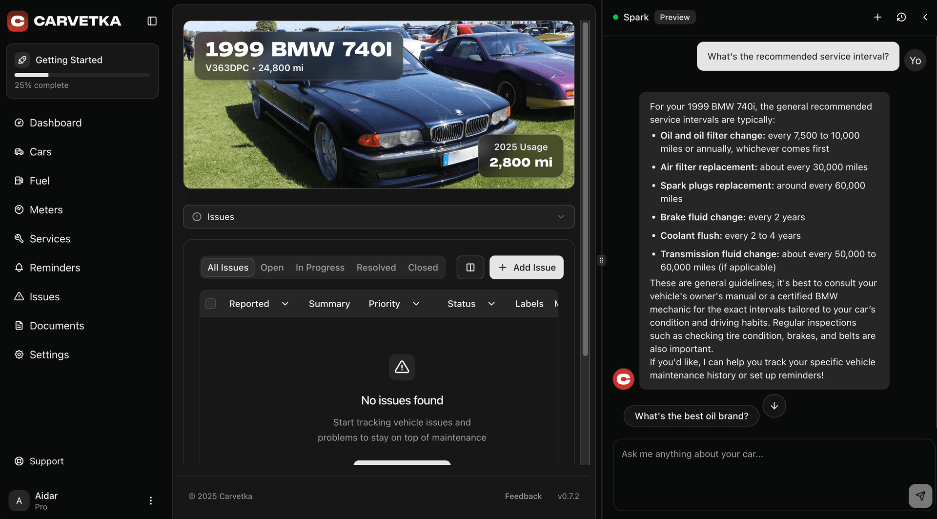 Carvetka - Car Maintenance Tracker image 1